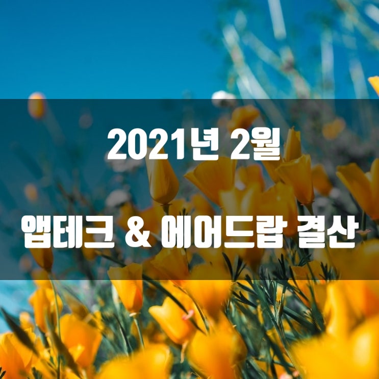  2021년 2월 앱테크 & 에어드랍 결산