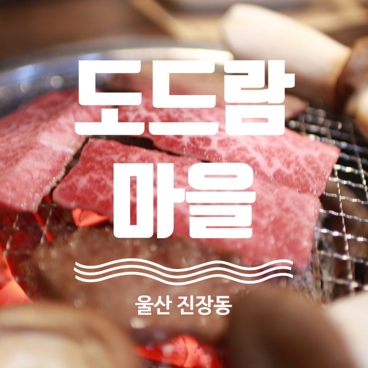  울산 한우 맛집!! 울산 회식 추천!! 진장동 도드람마을!!