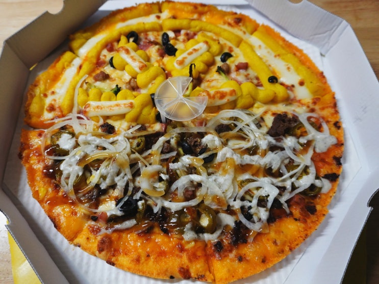  소하동 피자 배달 맛집 : 몽s피자 추천해요!