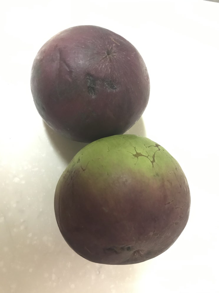  라오스 동남아 과일 이름은 사과인데 감 맛에 더 가까운 스타 애플 효능 먹는방법 부작용