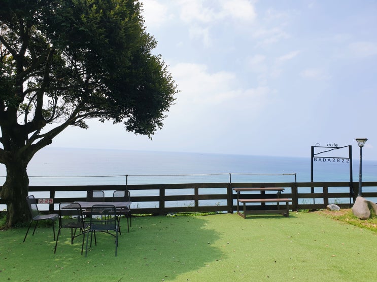  제주도 카페 '바다2822' 바다뷰 최강!