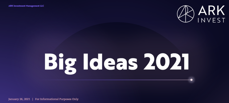 ARK 2021년 투자 리포트 - Big Ideas