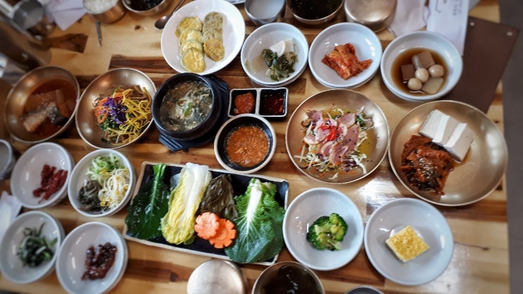  가족 식사하기 좋은 경주 보문 한정식 맛집 옛정 (주차 팁)