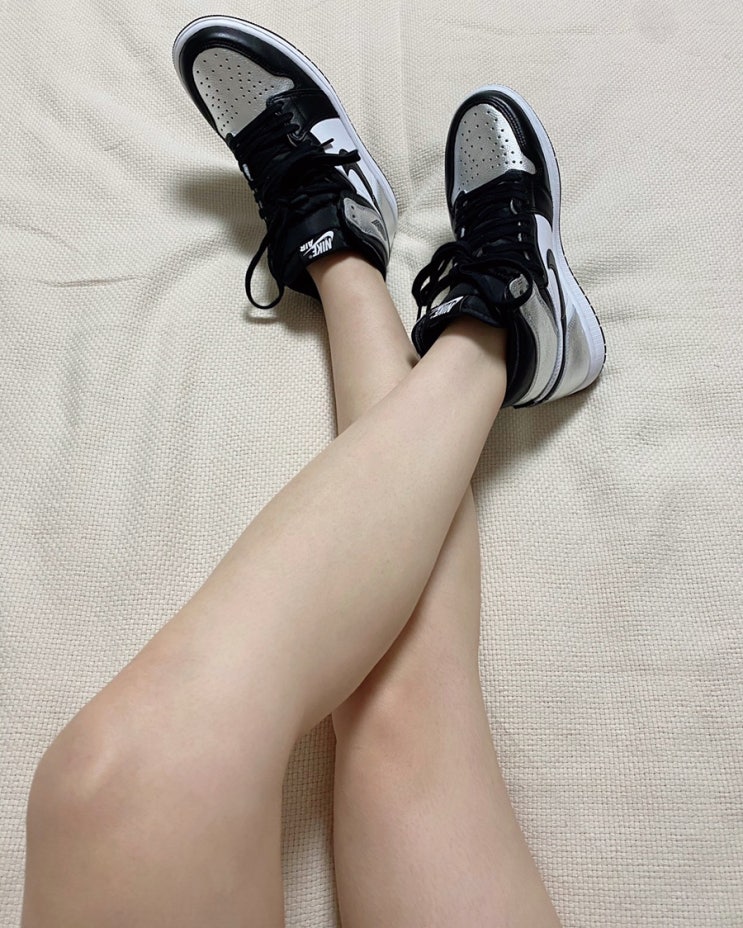  나이키 우먼 조던 1 레트로 하이 실버토(women jordan 1 retro high silver toe) 구매기