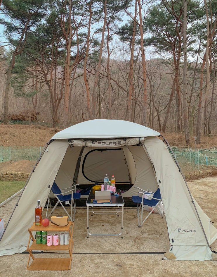  가창 노지캠핑 폴라리스 아리에스 알파 웜그레이 피칭 후기
