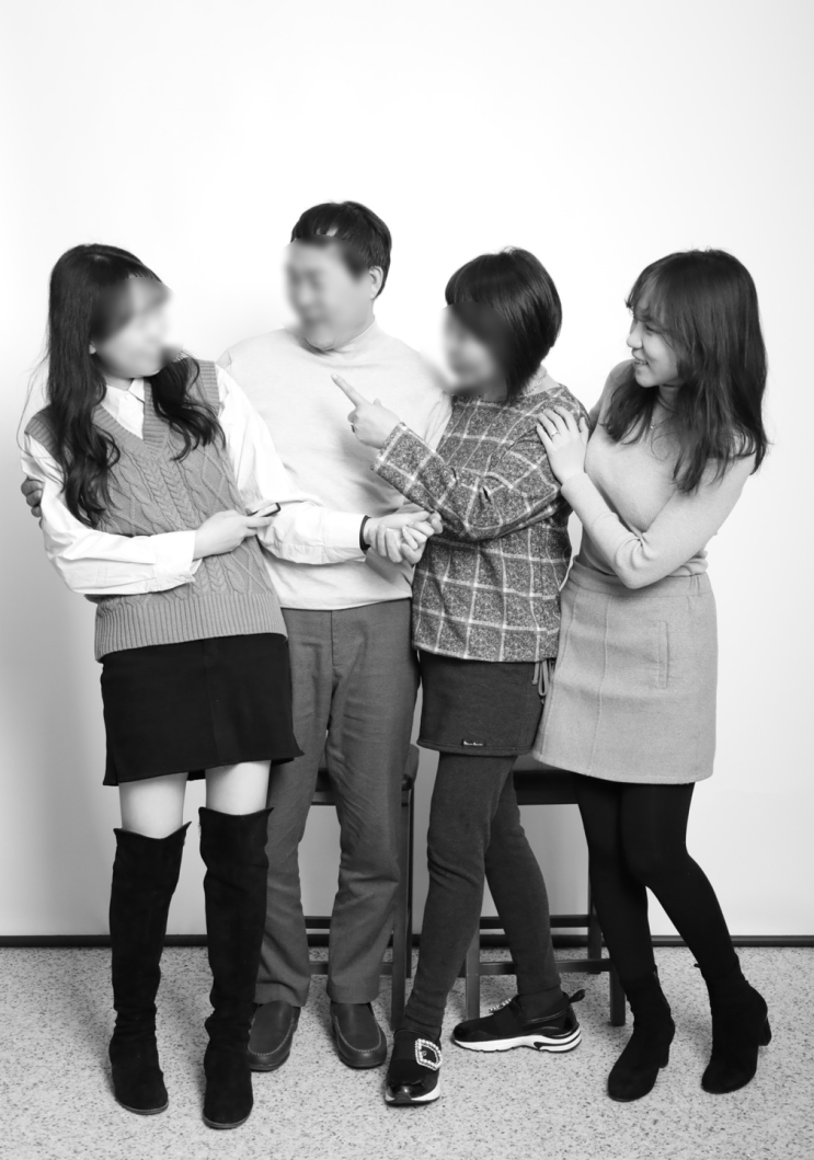  [D-23] 결혼 전 일산 셀프사진관 대화동 몽쉘아미에서 가족사진