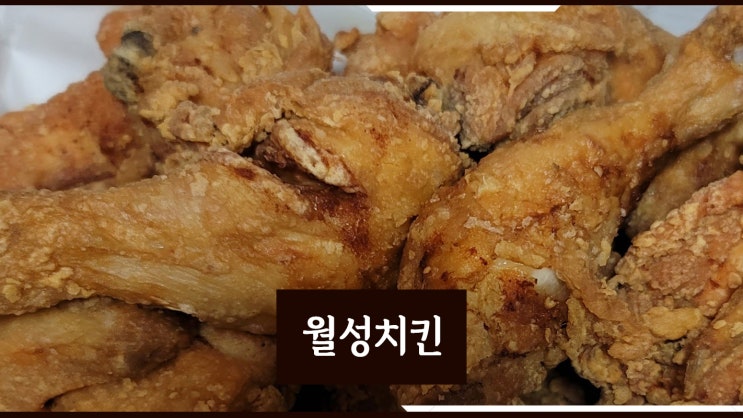 나름 광명에서 오래된 맛좋은 치킨집, [월성치킨]~