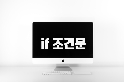  [혼공스] 조건문 [if 조건문, if else 조건문, 중첩 조건문, if else if 조건문]