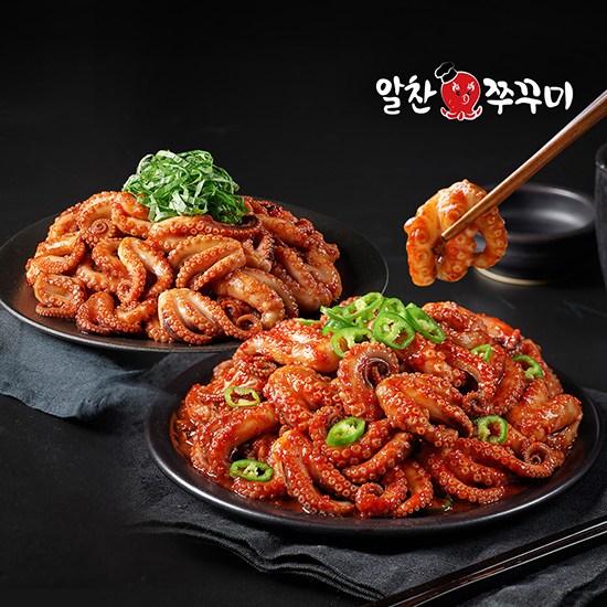 인기있는 알찬쭈꾸미 약간매운맛 1팩+매운맛 1팩 좋아요 인기있는 알찬쭈꾸미 약간매운맛 1팩+매운맛 1팩 좋아요