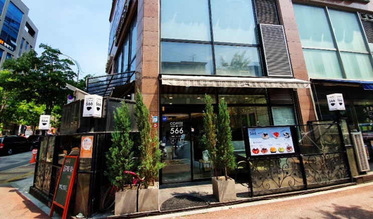  도촌동 커피숍 임대1억/380, 권리 5,500, 전용25평규모, 1,2층, 코너자리, 즉시입주가능커피전문점 임대, 야탑동부동산