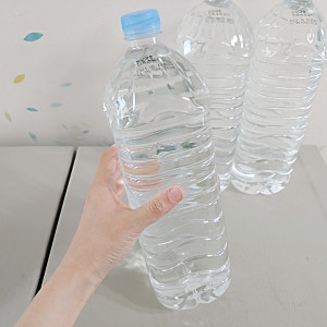 순창샘물 무라벨생수로 간편하게 분리수거해요.