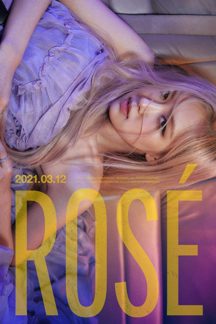 블랙핑크 로제(ROSÉ) - #20210312 DEBUT TEASER POSTER 블랙핑크 로제(ROSÉ) - #20210312 DEBUT TEASER POSTER