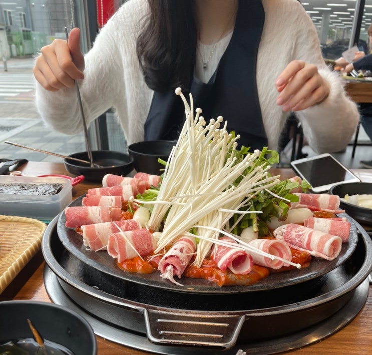 허웅 선수의 소하동 웅이네 철판쭈꾸미