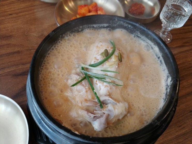  장기동맛집 김포데이트코스 동백삼계탕 고소합니다