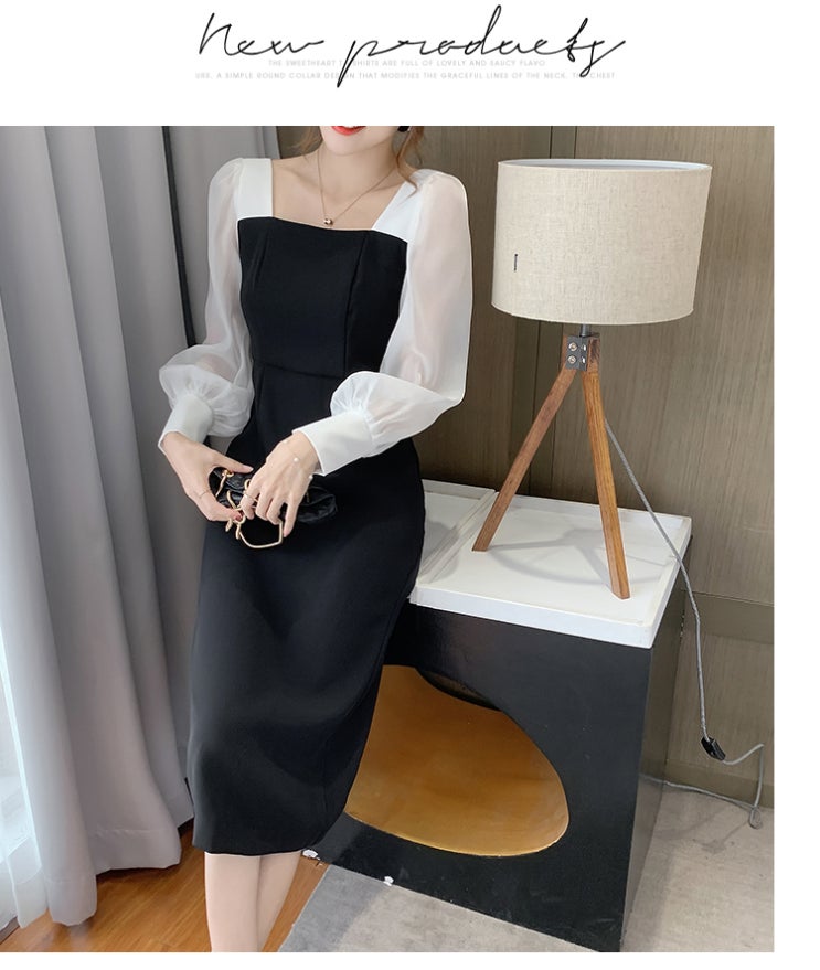  봄 시즌에 입기 좋은 A라인 원피스 입니다!