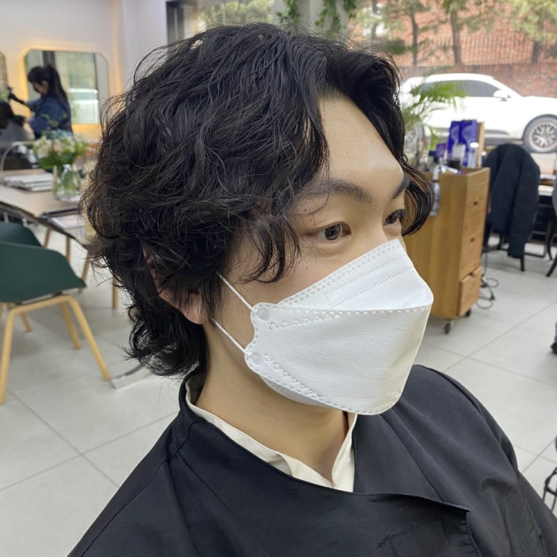 남자 장발 7개월 차 리뷰 2번째 펌, 어디까지 길러야 할까 : 네이버 블로그
