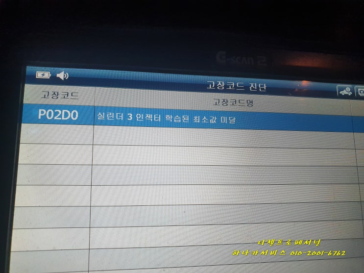  캡티바 인젝터 교환, 가격저렴하게