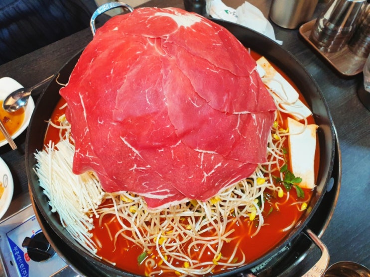  [일산 백석 백년불고기 물갈비] -산더미처럼 쌓인 고기로 배터지게 먹고 온 후기