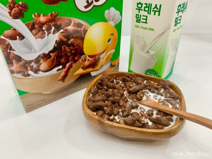  바삭한 편의점 신상 시리얼 마켓오 네이쳐 오 그래놀라 초코 고래밥