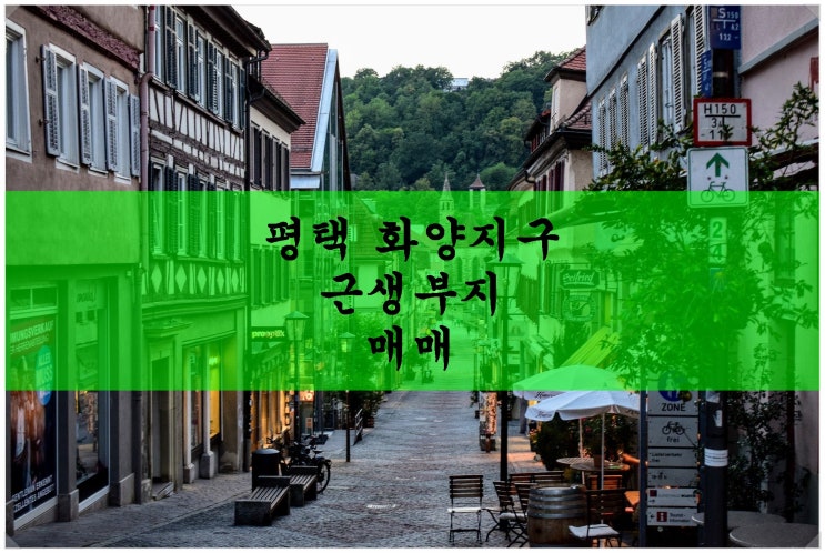  평택 화양지구 근생부지 매매. 아파트 단지 근처에 위치!!!