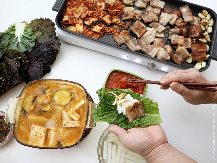  삼겹살데이엔 우리집이 맛집! 고깃집 된장찌개 레시피, 양념듬뿍쌈장청정원