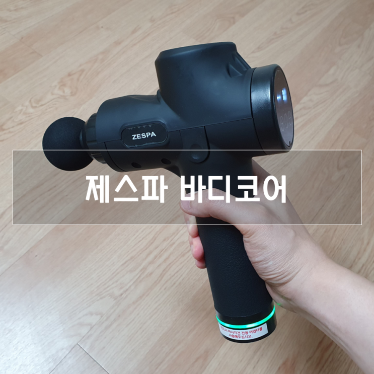  제스파 마사지건 바디코어 (ZP2425) 내돈내산 후기