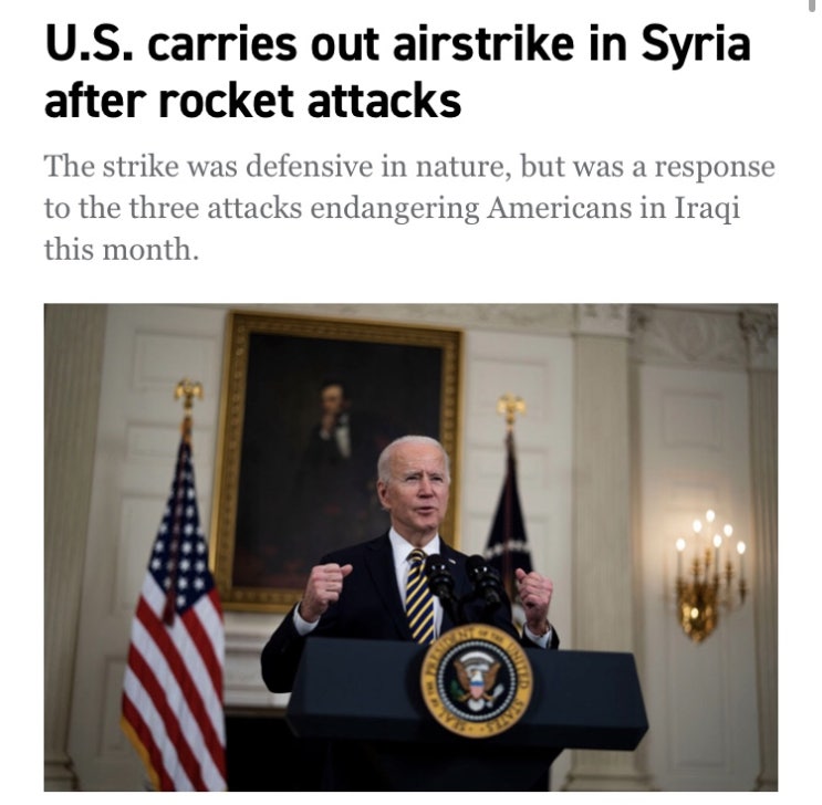 U.S. airstrike in Syria