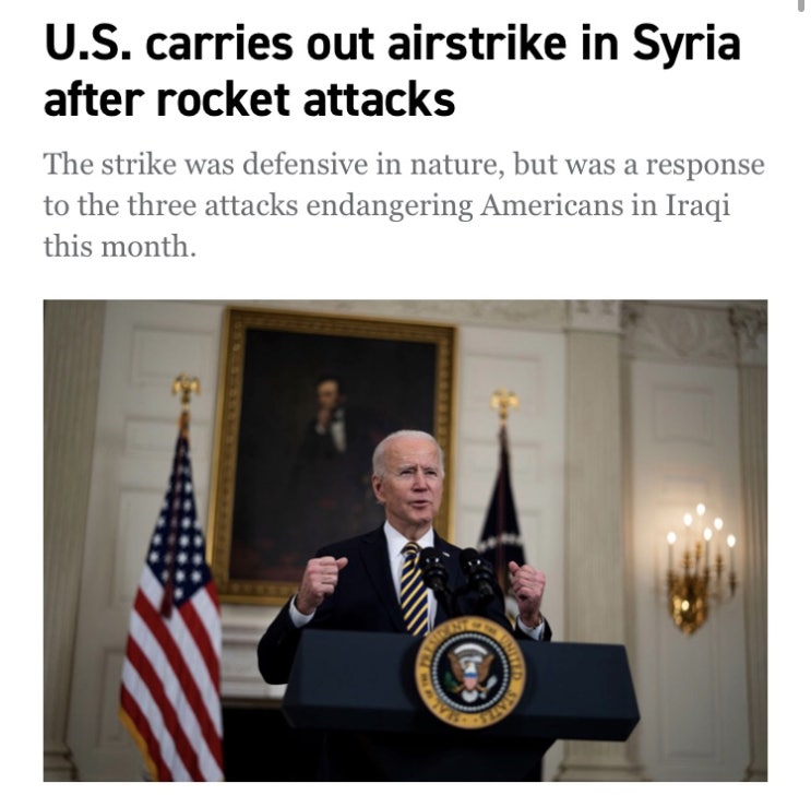  U.S. airstrike in Syria
