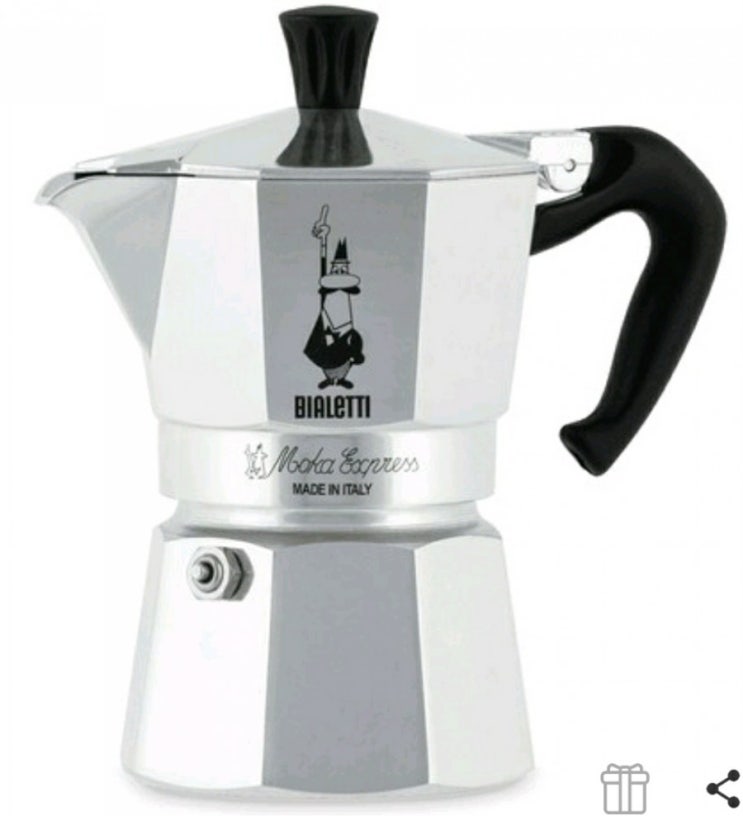  비알레띠 모카포트 (BIALETTI MOKA POT) 동상이몽 미카엘