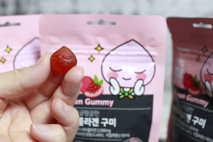  어린콜라겐에 비타민C까지 마이니 콜라겐구미로 한 번에