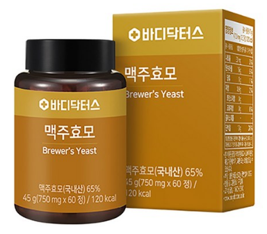  100% 국내산 보리로 만든 프리미엄 맥주효모 바디닥터스 맥주효모