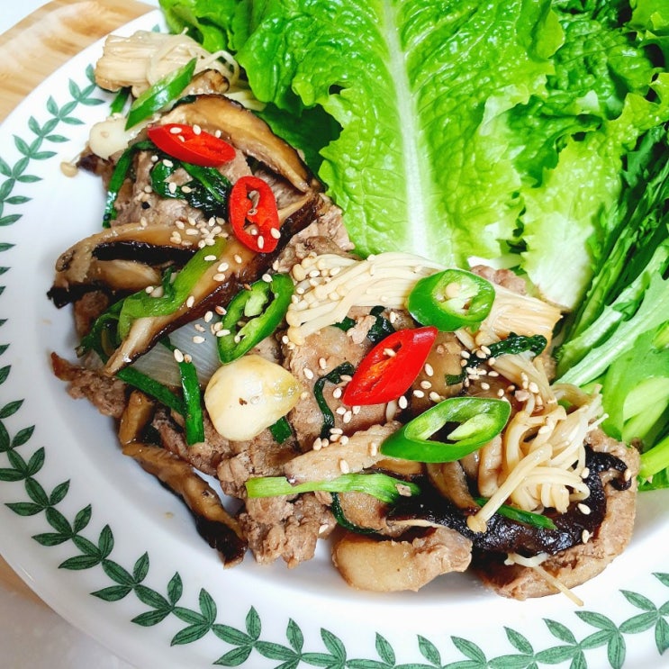  돼지갈비 맛있게 굽는법 [바라던 돼지왕구이]