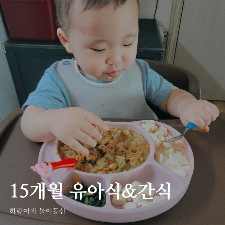  15개월 아기 식단 유아식 간식 모음