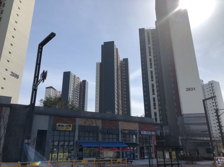  동탄2 신도시 : LH 28단지(A84블럭), LH 28단지 행복주택(A82블럭), 엘크루 28단지(A83블럭), 하우스디 28단지(A85블럭) 하루산책