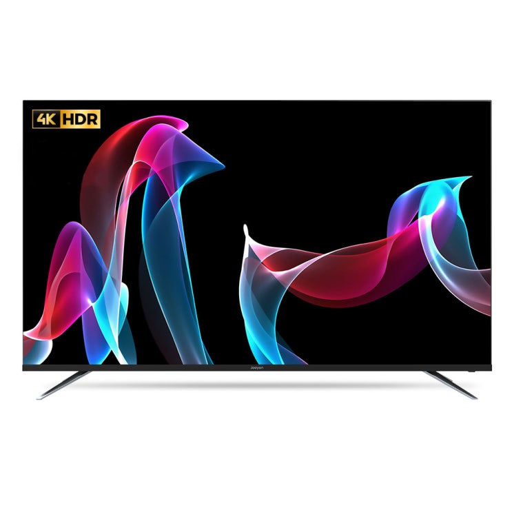  주연전자 UHD 164cm 아트슬림 제로베젤 스마트 와이파이 무결점 TV JYE-DS651UN, 스탠드형, 자가설치