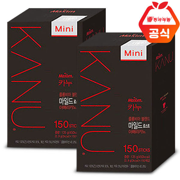 리뷰가 좋은 맥심 카누 미니 마일드 150Tx2개, 0.9g, 300개 좋아요 리뷰가 좋은 맥심 카누 미니 마일드 150Tx2개, 0.9g, 300개 좋아요
