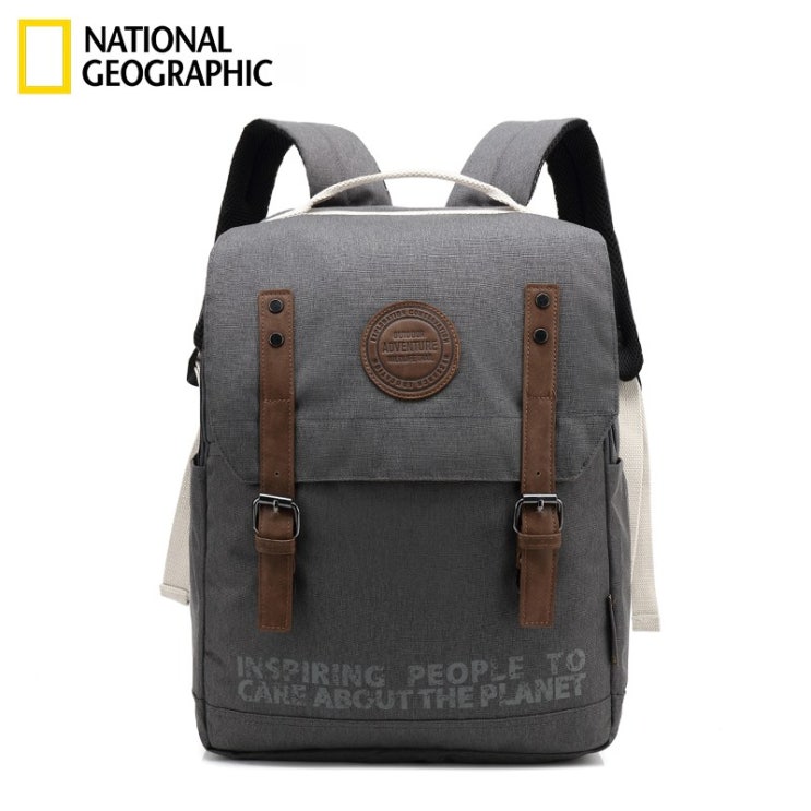 인기 많은 National Geographic National Geographic shoulder bag couple backpack schoolbag Korean wave wat