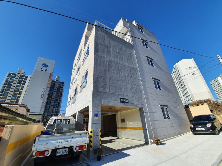  울산CCTV 빌라에 500만화소 카메라설치.