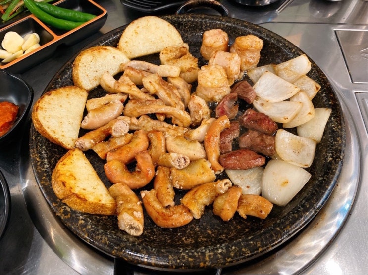  [굽은다리맛집] 류가네 소곱창, 일반모듬 숙성곱창 막창 대창에 맥주와 소주