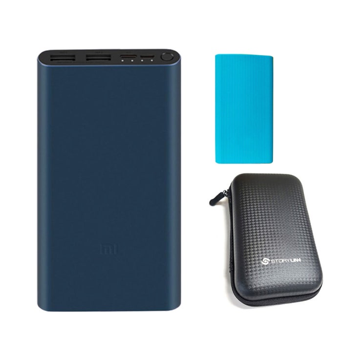인기 급상승인 샤오미 5세대 보조배터리 10000mAh 멀티단자 + 젤리 케이스 + 휴대용 하드 파우치, PLM13ZM, 배터리(다크네이비), 케이스(랜덤발송), 파우치(블랙)(로 인기 급상승인 샤오미 5세대 보조배터리 10000mAh 멀티단자 + 젤리 케이스 + 휴대용 하드 파우치, PLM13ZM, 배터리(다크네이비), 케이스(랜덤발송), 파우치(블랙)(로