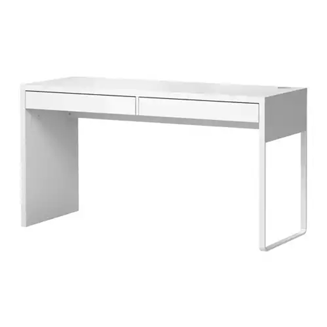 리뷰가 좋은 이케아 MICKE 일자형 긴 사무 컴퓨터 책상 142cm (142x50), 화이트 403.542.78 좋아요 리뷰가 좋은 이케아 MICKE 일자형 긴 사무 컴퓨터 책상 142cm (142x50), 화이트 403.542.78 좋아요