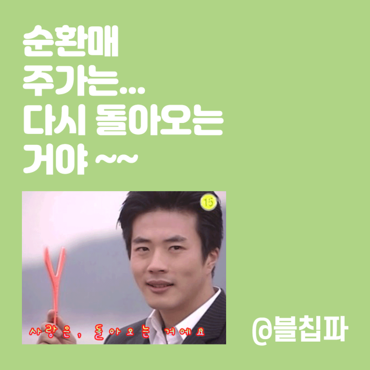  순환매 주가는 다시 돌아오는거야 ~