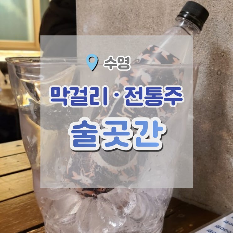 동래아들막걸리 대대포막걸리 맛있게 먹고온 수영 술곳간