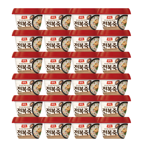 리뷰가 좋은 양반 전복죽, 285g, 24개(로켓배송) 추천합니다 리뷰가 좋은 양반 전복죽, 285g, 24개(로켓배송) 추천합니다