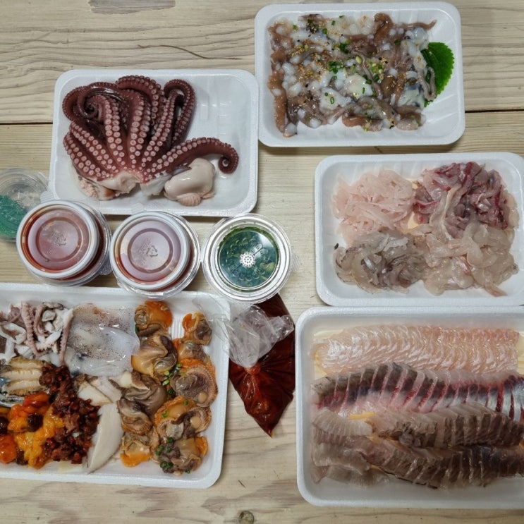  [창원/진해] 저렴하지만 신선하고 맛있는 동부 회센타 포장 후기