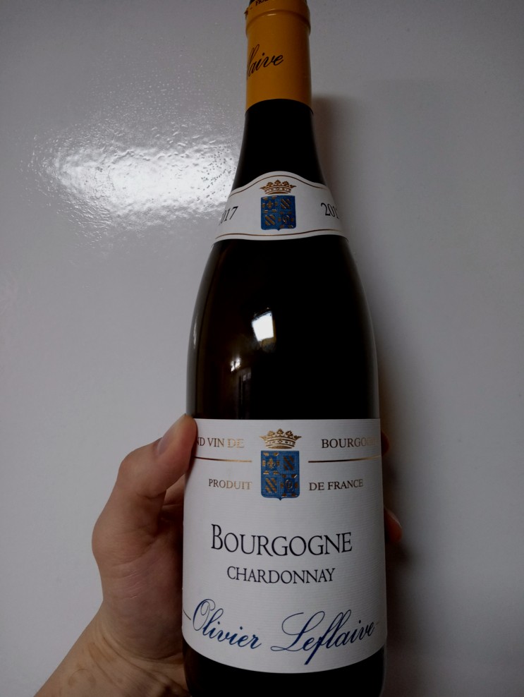 올리비에 르플레브 부르고뉴 샤도네이 2017, Olivier Leflaive Bourgogne Chardonnay 2017