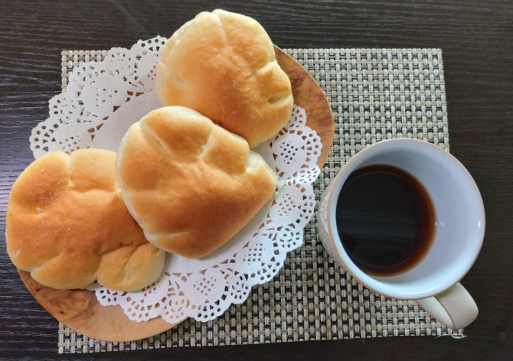 크림빵만들기;촉촉달콤한빵