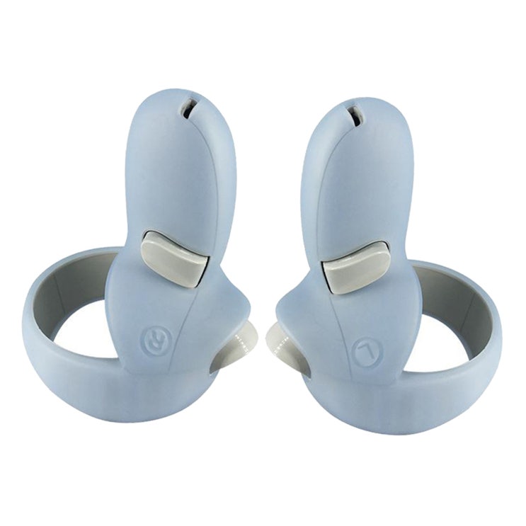 선호도 좋은 Zeyuan Oculus Quest 2 VR 용 컨트롤러 슬리브 커버 그립 보호대, 16.5x11cm, 블루, 실리콘 좋아요 선호도 좋은 Zeyuan Oculus Quest 2 VR 용 컨트롤러 슬리브 커버 그립 보호대, 16.5x11cm, 블루, 실리콘 좋아요
