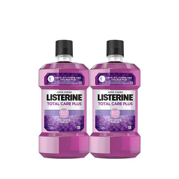 가성비갑 리스테린 리스테린750ml-2개 (1+1) 구강청결제 가글, 2개, 토탈케어 추천해요 가성비갑 리스테린 리스테린750ml-2개 (1+1) 구강청결제 가글, 2개, 토탈케어 추천해요