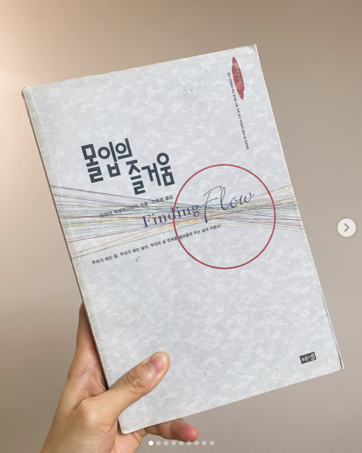  몰입의 즐거움 - 미하이 칙센트미하이